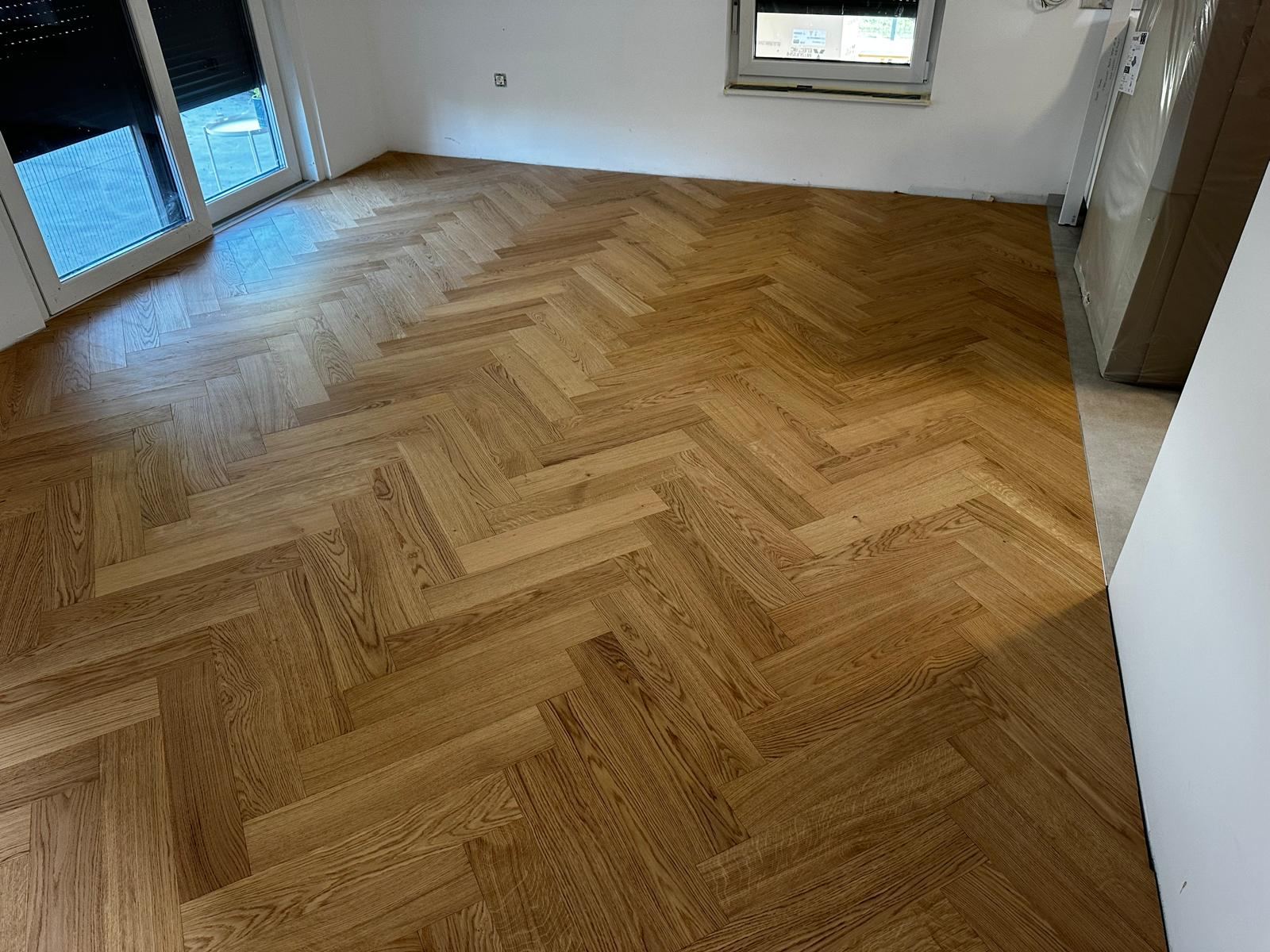 Riblja kost gotovi hrast parket